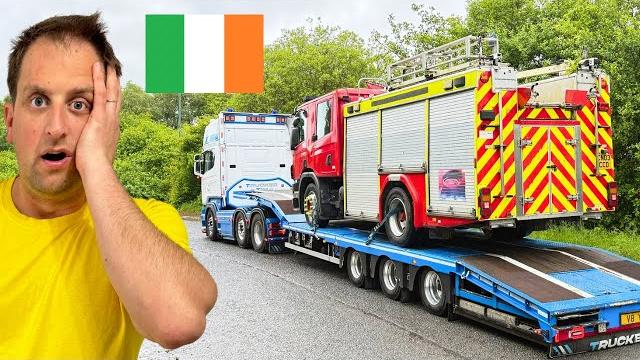 DELIVERING A TRUCK TO THE DOCKS FOR IRELAND | MIGHTY MAGNUM REPLACEMENT!? | #truckertim DELIVERING A TRUCK TO THE DOCKS FOR IRELAND | MIGHTY MAGNUM REPLACEMENT!? | #truckertim