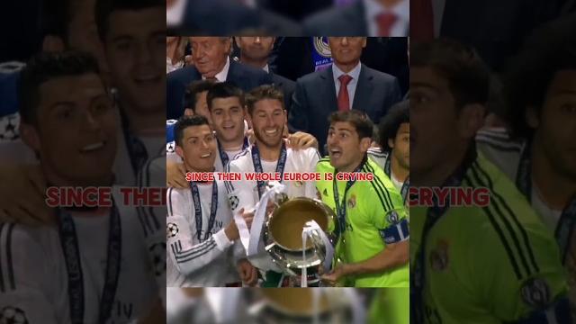 Since then the whole europe is crying️#realmadrid#laliga #championsleague #ucl#fypviralシ #ronaldo Since then the whole europe is crying️#realmadrid#laliga #championsleague #ucl#fypviralシ #ronaldo