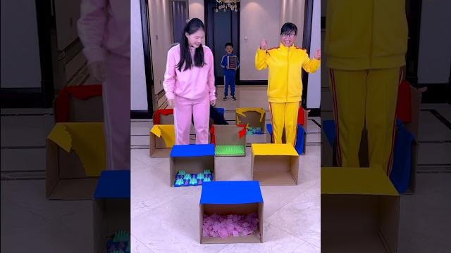 Box Jumping Challenge, So Exciting, Save It For Later#Funnyfamily#Partygames#Shorts#Challenge Box Jumping Challenge, So Exciting, Save It For Later#Funnyfamily#Partygames#Shorts#Challenge