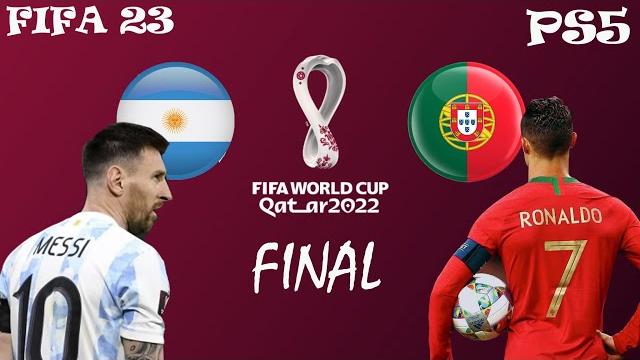 FIFA 23 Аргентина-Португалия Финал Чемпионат Мира Катар 2022 PS5 FIFA 23 Аргентина-Португалия Финал Чемпионат Мира Катар 2022 PS5