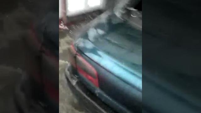 Вчера град в г.Щучинске Вчера град в г.Щучинске