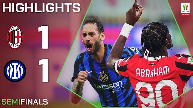MILAN-INTER 1-1 | HIGHLIGHTS | All To Play For in Return Leg | Coppa Italia Frecciarossa 2024/25 MILAN-INTER 1-1 | HIGHLIGHTS | All To Play For in Return Leg | Coppa Italia Frecciarossa 2024/25