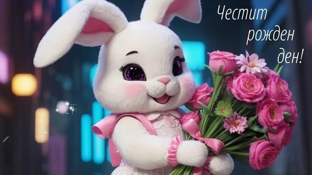 Картичка за рожден ден. Картичка за рожден ден.