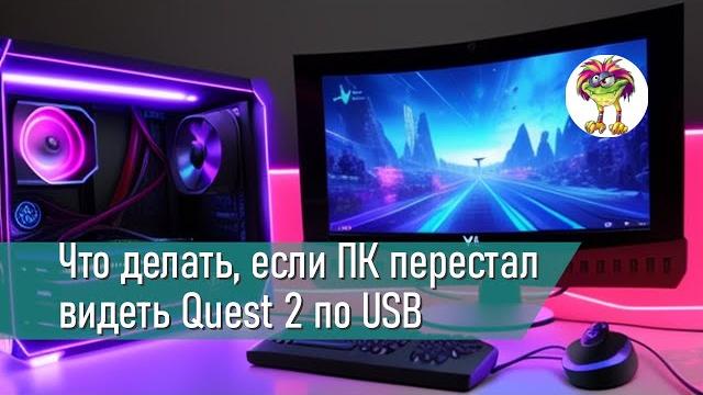 Что делать, если ПК перестал видеть Quest 2 по USB Что делать, если ПК перестал видеть Quest 2 по USB