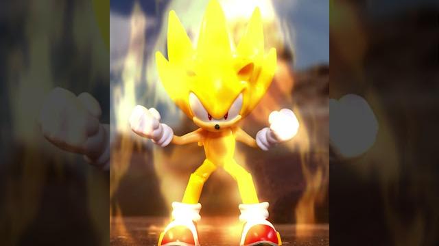 It's Super Sonic time. It's Super Sonic time.