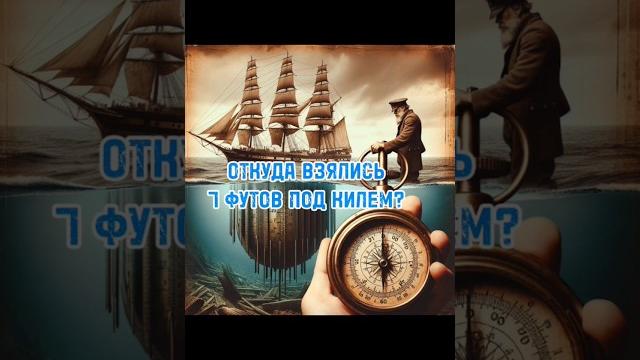 Почему желают морякам 7 Футов под Килем? Почему желают морякам 7 Футов под Килем?