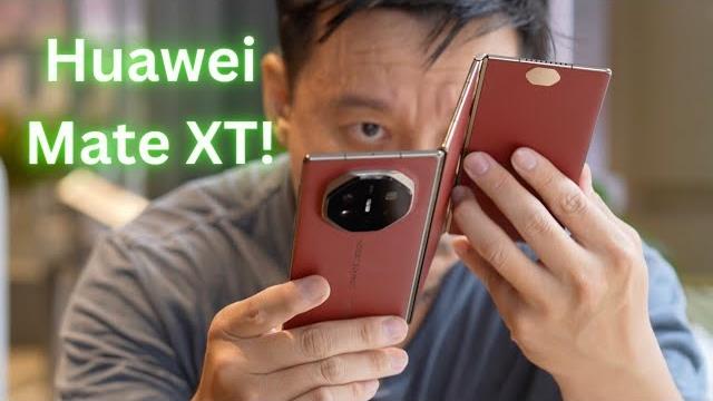 Huawei Mate XT Hands-On: Tri-Fold with Flagship Camera! Huawei Mate XT Hands-On: Tri-Fold with Flagship Camera!