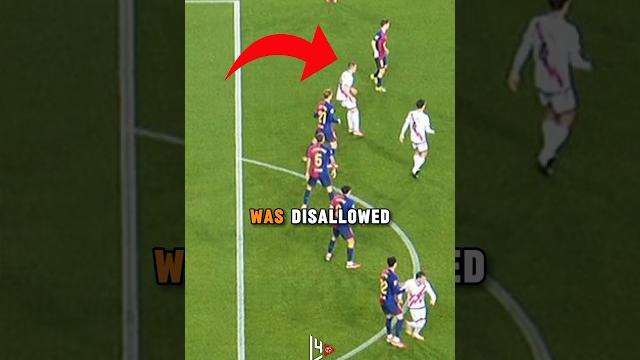 Rayo Vallecano scored against Barcelona, but its offside ️ #barcelona #laliga #rayovallecano Rayo Vallecano scored against Barcelona, but its offside ️ #barcelona #laliga #rayovallecano