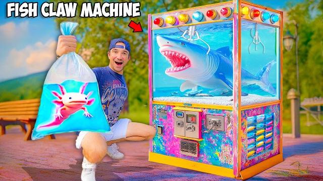 I Bought a Live Fish Claw Machine... I Bought a Live Fish Claw Machine...