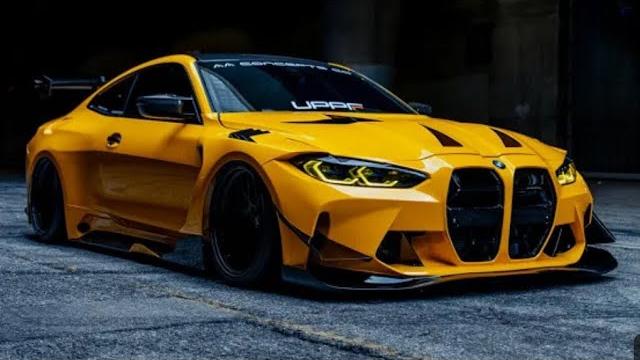 Yellow WideBody BMW G82 #bmwm Yellow WideBody BMW G82 #bmwm