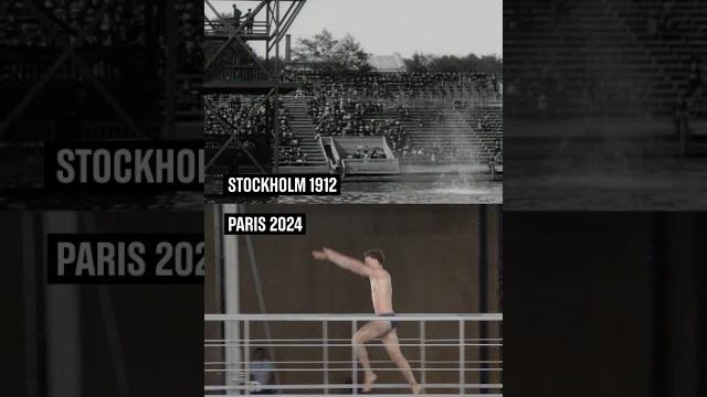 112 years apart! Here's how far the sport of diving has come since Stockholm 1912 to #Paris2024! 112 years apart! Here's how far the sport of diving has come since Stockholm 1912 to #Paris2024!