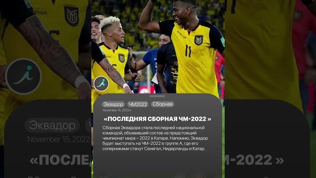 Последняя сборная ЧМ-2022 Последняя сборная ЧМ-2022
