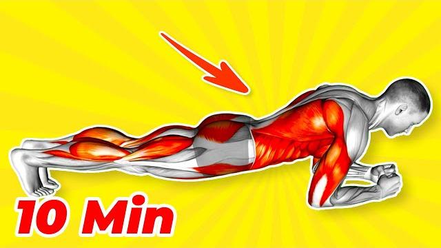 10-минутная планка Заставь свой живот работать! 10-минутная планка Заставь свой живот работать!