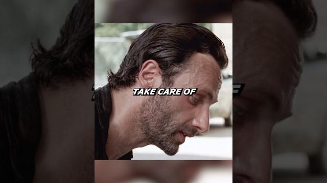 Rick left Carl in charge Rick left Carl in charge