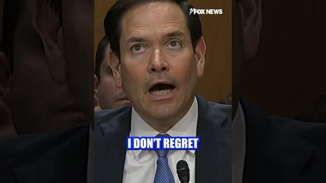 HEATING UP: Rubio fires back after Dem senator says he regrets voting for him #shorts #us #politics HEATING UP: Rubio fires back after Dem senator says he regrets voting for him #shorts #us #politics
