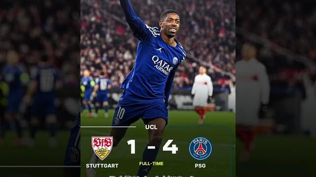 Stuttgart - PSG 1-4 Stuttgart - PSG 1-4