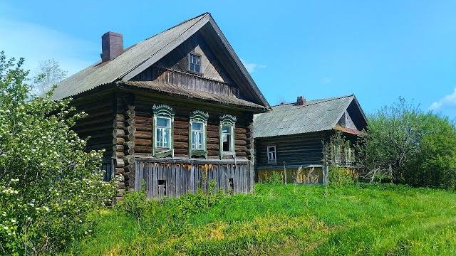 ЗАБРОШЕННАЯ ДЕРЕВНЯ с ещё хорошими БРОШЕННЫМИ ДОМАМИ. Деревня в глубинке Костромской области. ЗАБРОШЕННАЯ ДЕРЕВНЯ с ещё хорошими БРОШЕННЫМИ ДОМАМИ. Деревня в глубинке Костромской области.