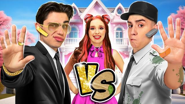 Ультра БОГАТЫЙ vs Ультра БЕДНЫЙ ТЕЛОХРАНИТЕЛЬ ! Ультра БОГАТЫЙ vs Ультра БЕДНЫЙ ТЕЛОХРАНИТЕЛЬ !