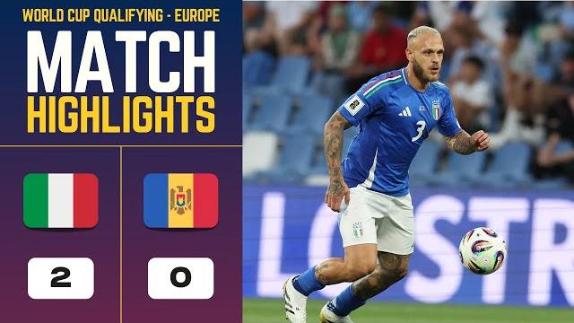 Italy - Moldova | 2-0 | Highlights | World Cup Qualifying - Europe 2024-25 | italy moldova Italy - Moldova | 2-0 | Highlights | World Cup Qualifying - Europe 2024-25 | italy moldova