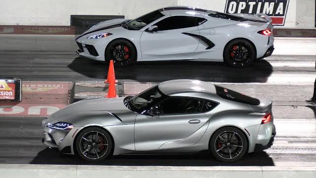 C8 Corvette vs Toyota Supra C8 Corvette vs Toyota Supra