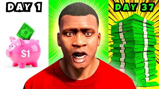 GTA 5 but EVERY DAY My Money DOUBLES! GTA 5 but EVERY DAY My Money DOUBLES!