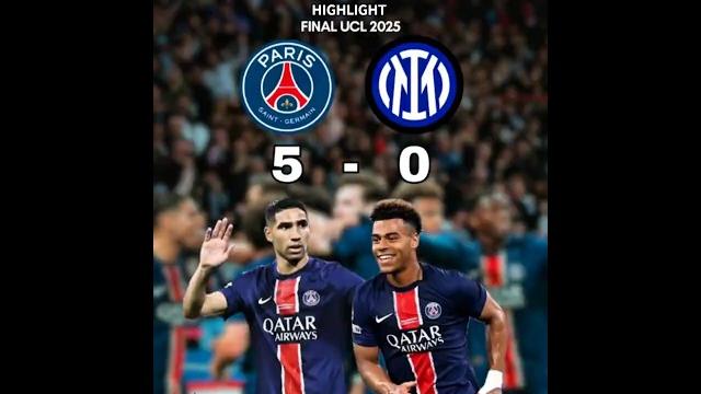 PSG vs Inter Milan Final UCL 2025 Full Highlight! PSG vs Inter Milan Final UCL 2025 Full Highlight!