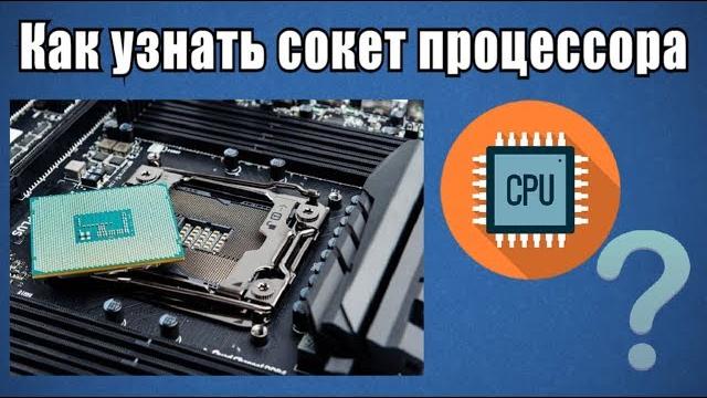 Как узнать сокет процессора? Как узнать сокет процессора?