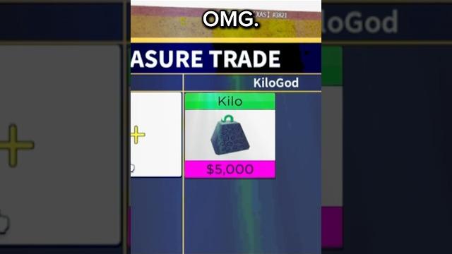 Legendary KILO FRUIT Trade #roblox #bloxfruit Legendary KILO FRUIT Trade #roblox #bloxfruit