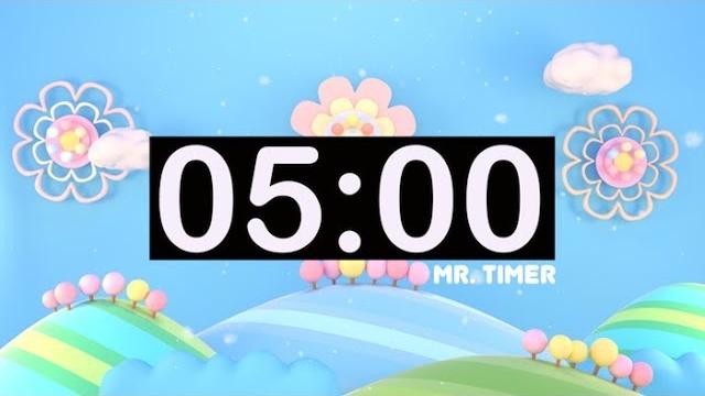 5 Minute Countdown Timer with Music For Kids! 5 Minute Countdown Timer with Music For Kids!