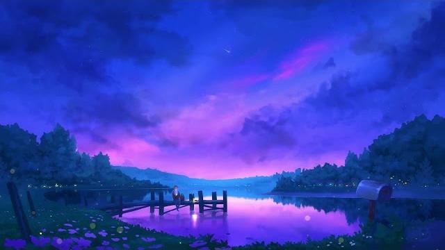 4K Anime Purple Evening Sky - Relaxing Live Wallpaper - 1 Hour Screensaver - Infinite Loop ! 4K Anime Purple Evening Sky - Relaxing Live Wallpaper - 1 Hour Screensaver - Infinite Loop !