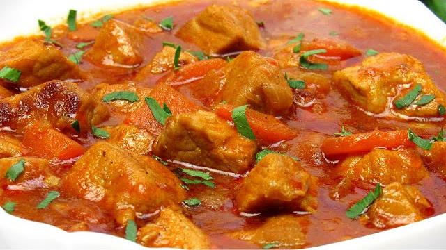 Очень вкусно! Гуляш из свинины с подливкой Рецепт Как приготовить гуляш из свинины на сковороде Очень вкусно! Гуляш из свинины с подливкой Рецепт Как приготовить гуляш из свинины на сковороде