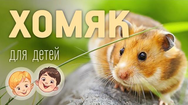 Хомяк. Видео про животных для детей 3+ Хомяк. Видео про животных для детей 3+