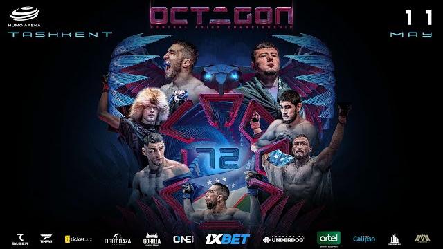 OCTAGON 72: Бозоров - Мадрахимов, Алихуджаев, Мирзаматов, Сатурн, Абдуали, Мирзадавлатов OCTAGON 72: Бозоров - Мадрахимов, Алихуджаев, Мирзаматов, Сатурн, Абдуали, Мирзадавлатов