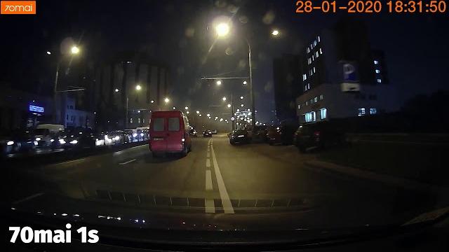 Видео с регистратора 70mai 1s Видео с регистратора 70mai 1s