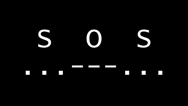 Международный сигнал бедствия SOS (СОС) Международный сигнал бедствия SOS (СОС)