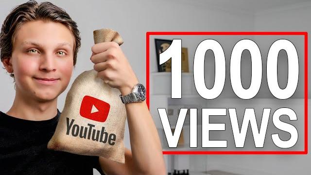 How Much YouTube Pays You For 1,000 Views In 2025 How Much YouTube Pays You For 1,000 Views In 2025