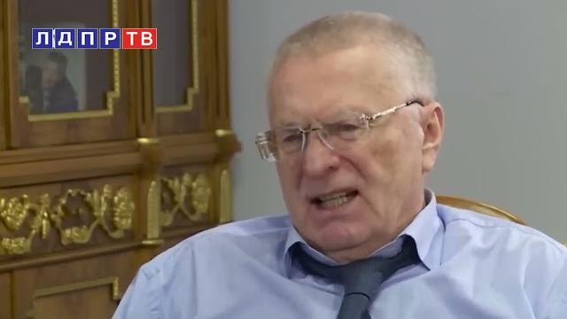 Запрещённое на Украине интервью Жириновского! Запрещённое на Украине интервью Жириновского!