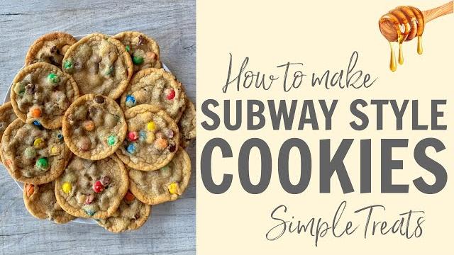 How to make Copycat SUBWAY Cookies! Recipe #Shorts How to make Copycat SUBWAY Cookies! Recipe #Shorts