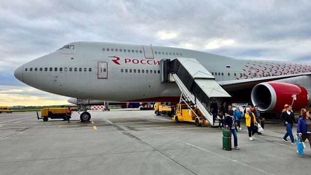 Boeing 747-400 а/к Россия | Рейс Сочи – Москва Boeing 747-400 а/к Россия | Рейс Сочи – Москва