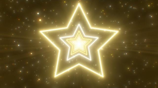 Shining Star Shaped Neon Lights Tunnel of Abstract Fast Movement Glow 4K TikTok Trend Background Shining Star Shaped Neon Lights Tunnel of Abstract Fast Movement Glow 4K TikTok Trend Background