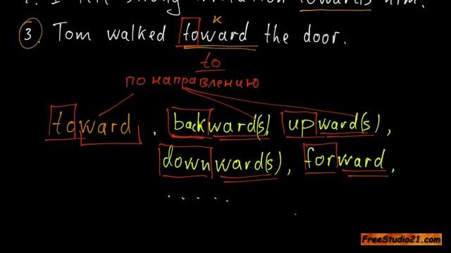Предлог TOWARD и его употребление Предлог TOWARD и его употребление