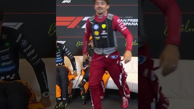 Wrong way, Charles! Wrong way, Charles!