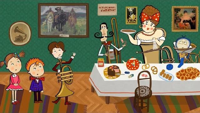 Видеть музыку - Развивающий мультфильм для детей Видеть музыку - Развивающий мультфильм для детей