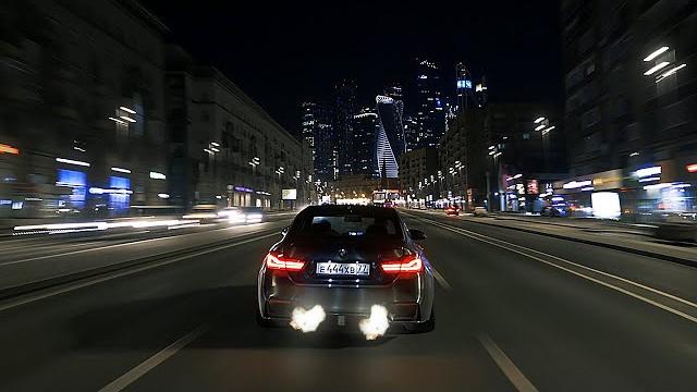 Moscow Night BMW M4 - LIMMA Girl Moscow Night BMW M4 - LIMMA Girl