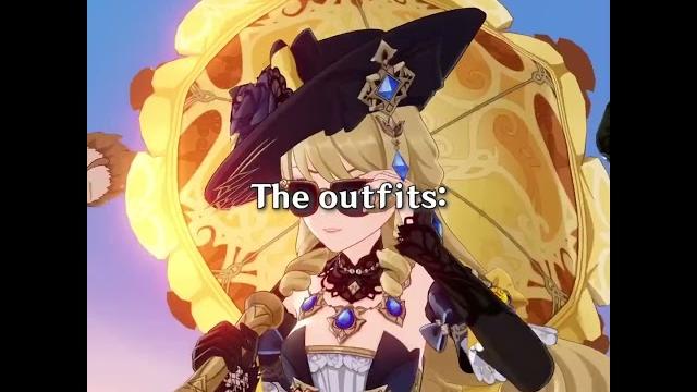 Chiori's outfits are SO GOOD! #genshinimpact Chiori's outfits are SO GOOD! #genshinimpact