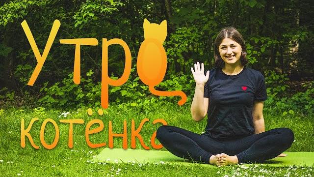 Зарядка | УТРО КОТЁНКА | Йога для детей Зарядка | УТРО КОТЁНКА | Йога для детей