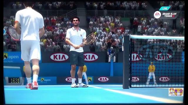 GRAND SLAM TENNIS 2 EA SPORTS FADES & FANTASY CLASSICS SUPERSTAR LEVEL Andy Murray VS Pete Sampras 2 GRAND SLAM TENNIS 2 EA SPORTS FADES & FANTASY CLASSICS SUPERSTAR LEVEL Andy Murray VS Pete Sampras 2