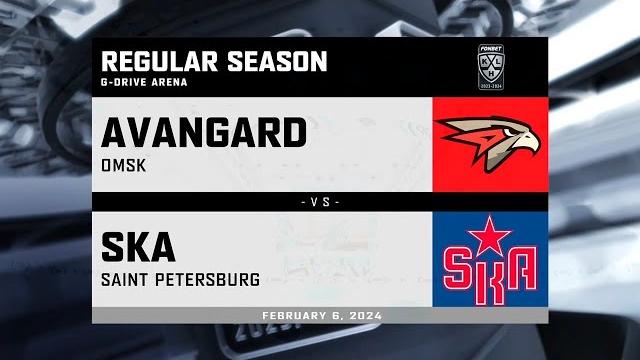 Авангард-СКА 06.02.2024 Авангард-СКА 06.02.2024