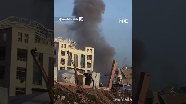 Palestinians swim under Israeli bombing of Gaza Palestinians swim under Israeli bombing of Gaza