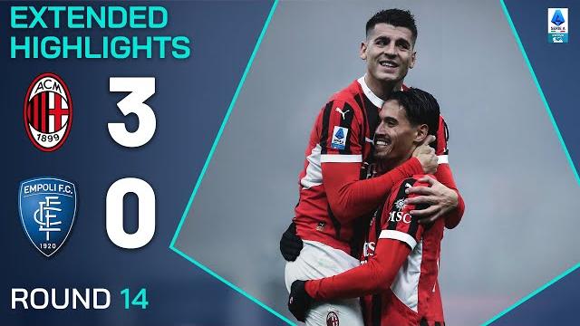 MILAN-EMPOLI 3-0 | EXTENDED HIGHLIGHTS | SERIE A 2024/25 MILAN-EMPOLI 3-0 | EXTENDED HIGHLIGHTS | SERIE A 2024/25